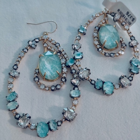 Green Alexis Bittar New NWT Retired Earrings - Picture 1 of 6